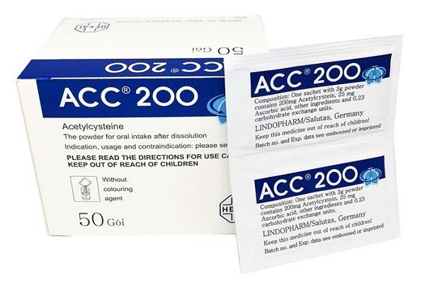 ACC 200 là tên một loại thuốc