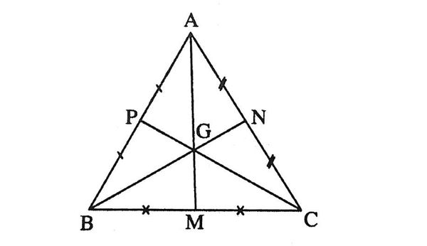 G là trọng tâm của tam giác ABC