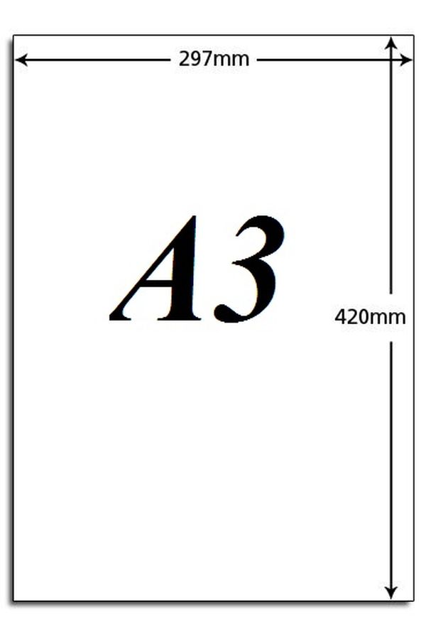Kích thước khổ giấy A0, A1, A2, A3, A4, A5, A6... trong in ấn 11