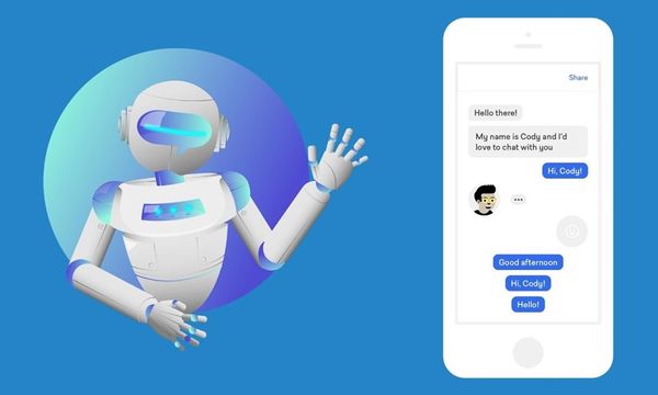 Chatbot tương tác với con người qua âm thanh hoặc văn bản