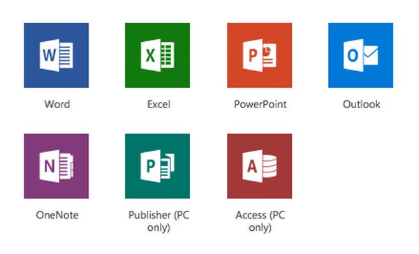 Access nằm trong bộ ứng dụng của Microsoft Office.